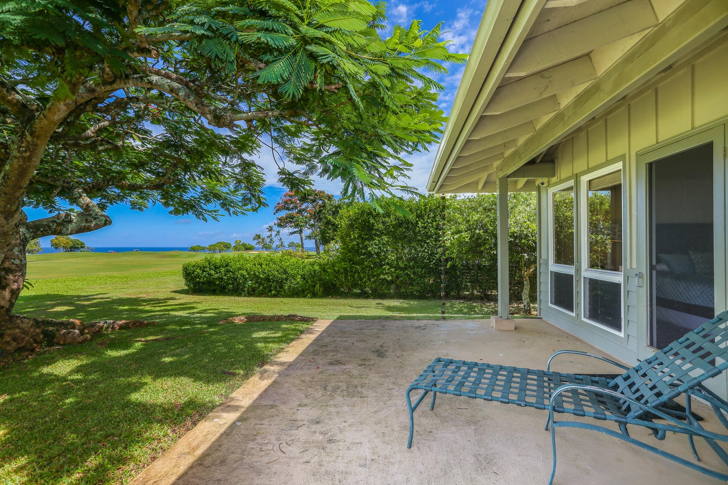 Princeville Vacation Rentals, Half Moon Hana - Relaxing space with views