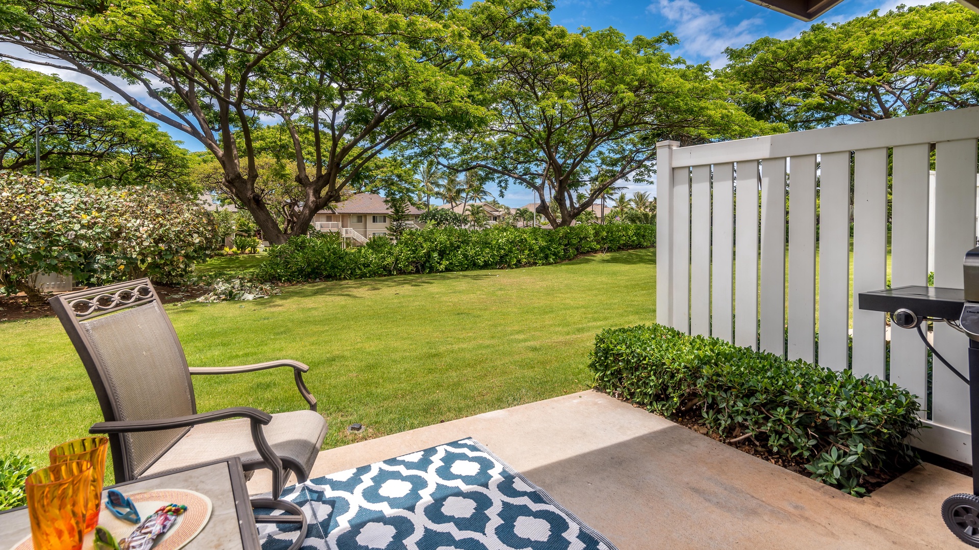 Kapolei Vacation Rentals, Hillside Villas 1538-2 - Another view from the private lanai.