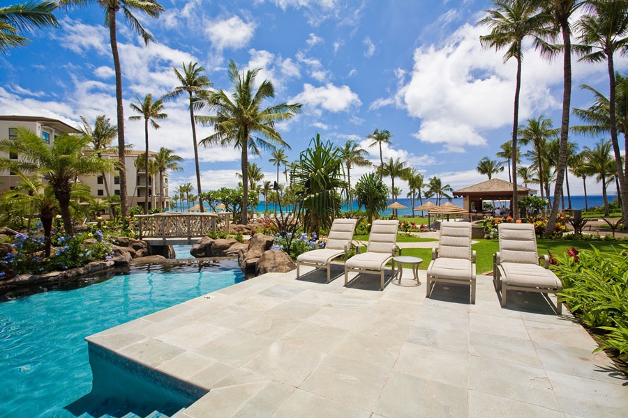 Kapalua Vacation Rentals, Ocean Dreams Premier Ocean Grand Residence 2203 at Montage Kapalua Bay* - Pool Patios Everywhere!