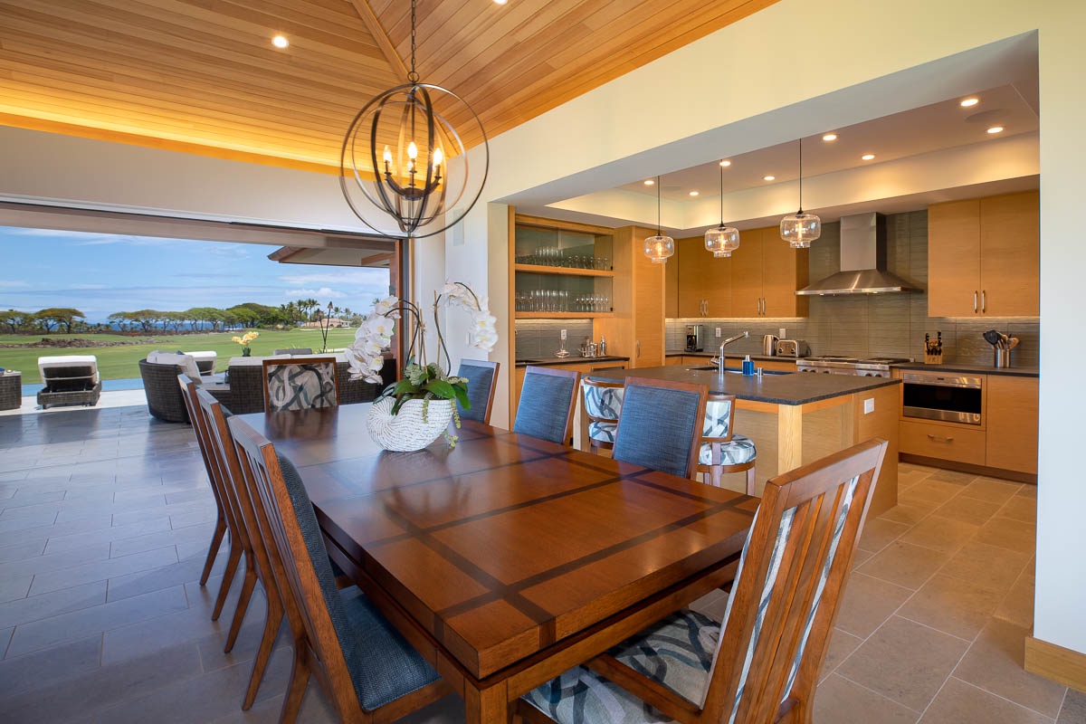 Kamuela Vacation Rentals, Laule'a at Mauna Lani Resort #5 - Dining for the whole family!