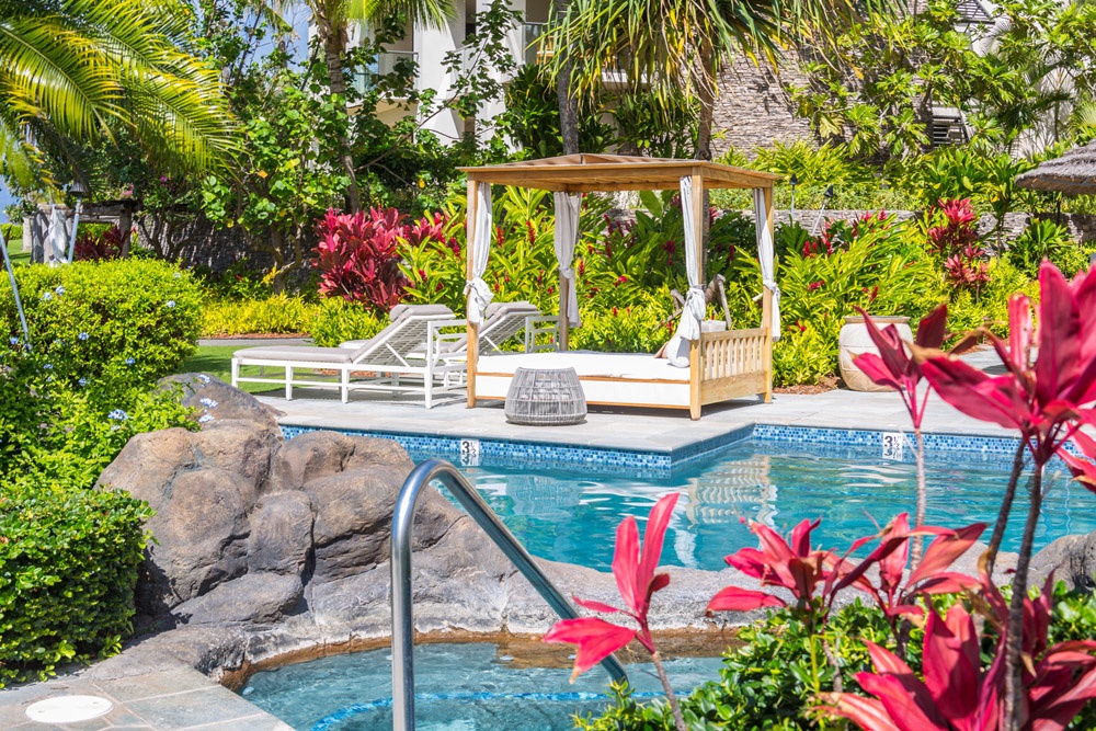 Kapalua Vacation Rentals, Ocean Dreams Villa 2203 at Montage Kapalua Bay* - Complimentary and Reservation-Only Pool-side Lounging Options