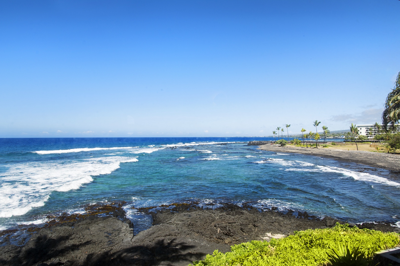 Kailua Kona Vacation Rentals, Keauhou Kona Surf & Racquet 2101 - Condo oceanfront view