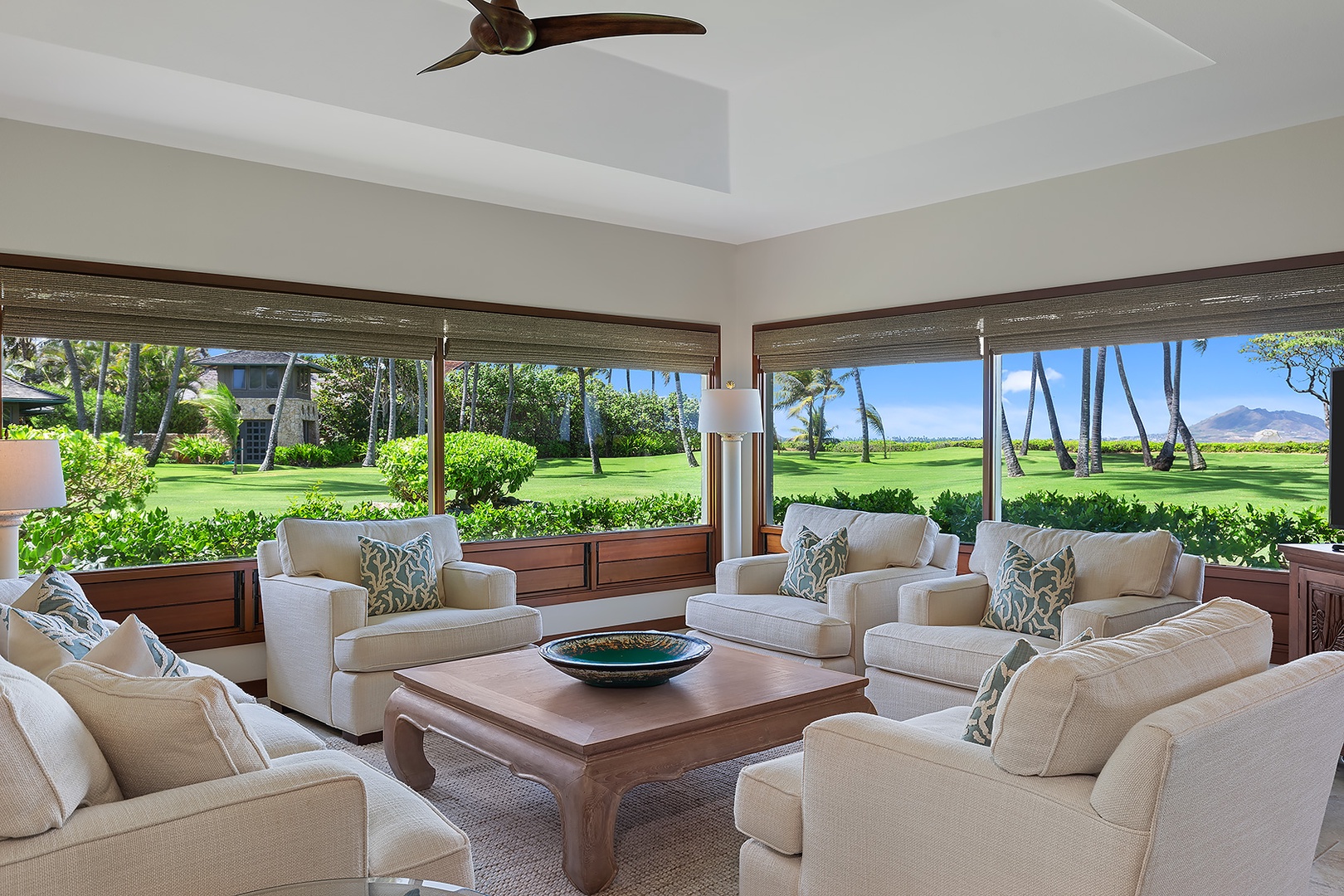 Kailua Vacation Rentals, Kailua Shores Estate 8 Bedroom - Beach House - Formal Living