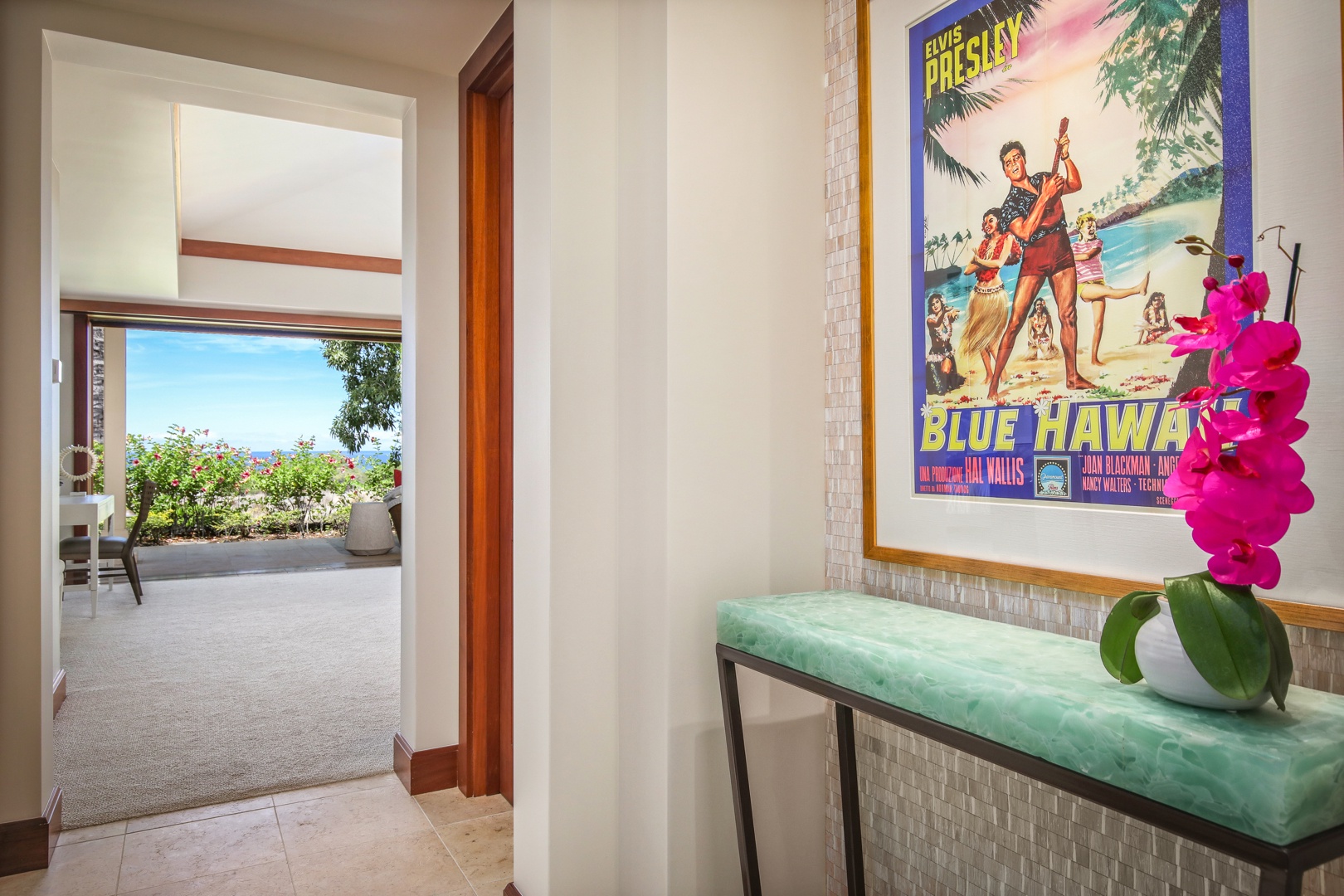 Kailua Kona Vacation Rentals, 4BD Hainoa Estate (122) at Hualalai Resort - Entryway to the spectacular primary bedroom suite.