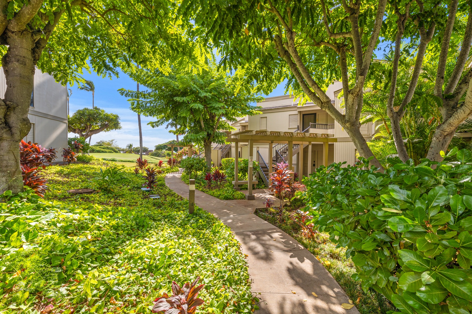 Kihei Vacation Rentals, Wailea Ekolu 1106 - Stroll through the tropical gardens, offering a perfect retreat from the everyday hustle and bustle.