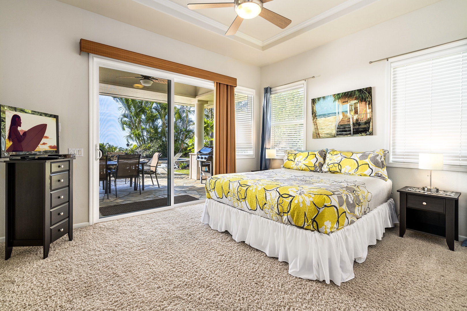 Kailua Kona Vacation Rentals, Piko Nani - Guest bedroom with king bed