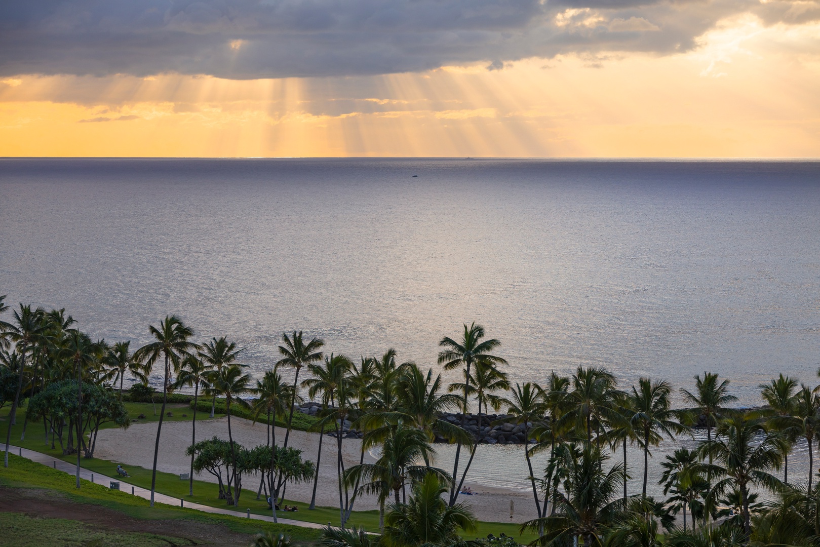 Kapolei Vacation Rentals, Ko Olina Beach Villas O1105 - Enjoy the twilight views!