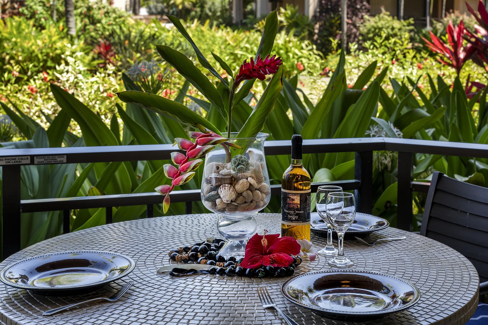 Kailua Kona Vacation Rentals, Kona Makai 2103 - Enjoy your prepared meals on the outdoor dining set!~