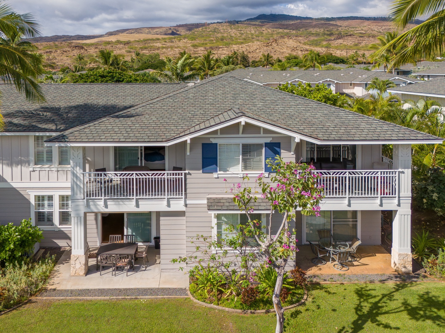 Kapolei Vacation Rentals, Ko Olina Kai 1081C - An aerial view of the condo.