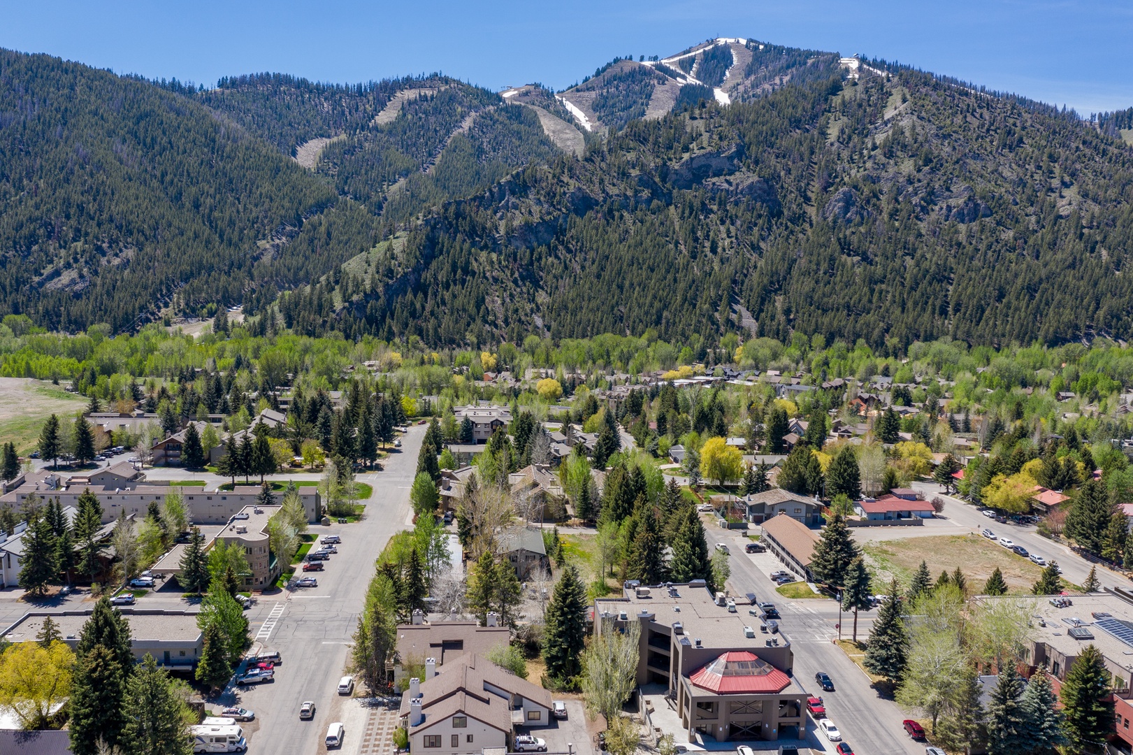 Ketchum Vacation Rentals, Town & Slopes - Bird eye view