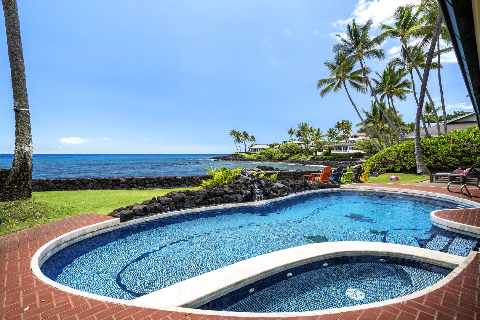 Kailua Kona Vacation Rentals, Hale Pua - Hard to imagine a better place to be than in your very own private pool at the waters edge