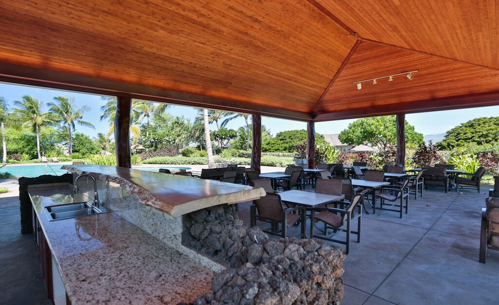 Kamuela Vacation Rentals, Mauna Lani KaMilo #407 - Open-air gathering hale.