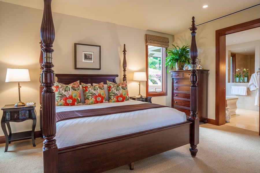 Wailea Vacation Rentals, Castaway Cove C201 at Wailea Beach Villas* - Castaway Cove C201 - Ocean View Primary Bedroom with King Bed Private En-Suite...