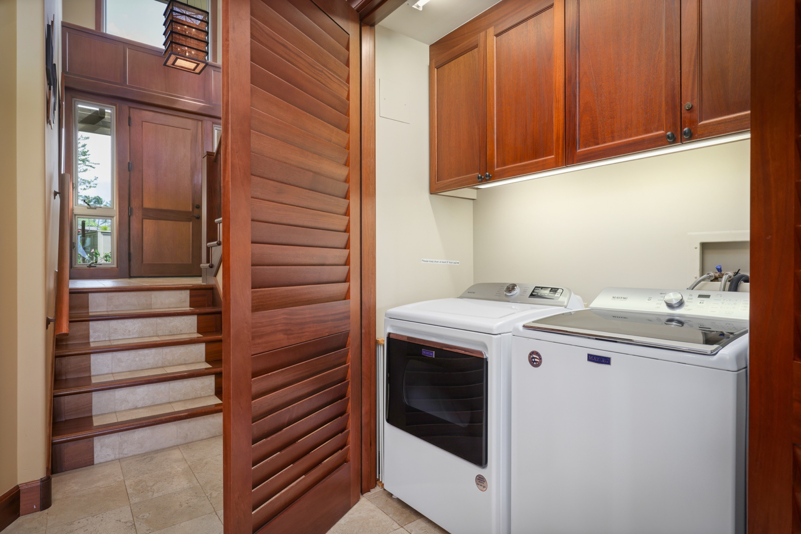 Kailua Kona Vacation Rentals, 3BD Ke Alaula Villa (210B) at Four Seasons Resort at Hualalai - Pack light - washer, dryer and laundry supplies included!