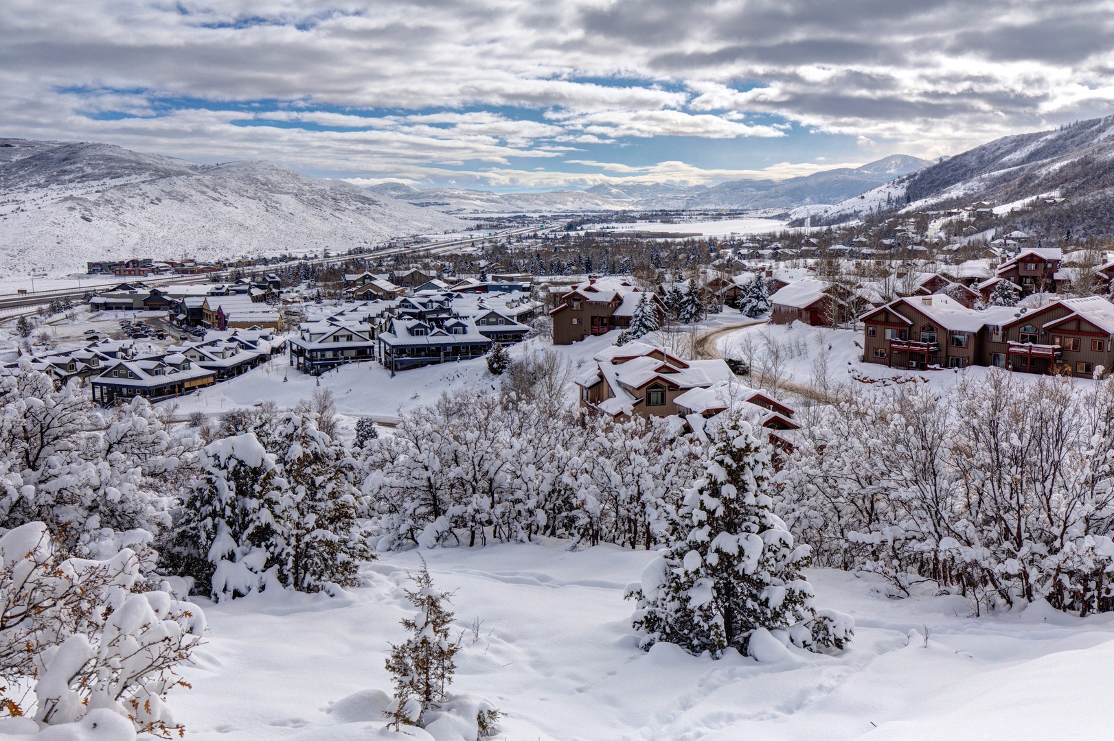 Park City Vacation Rentals, Cedar Ridge Townhouse - Stunning views from the Home