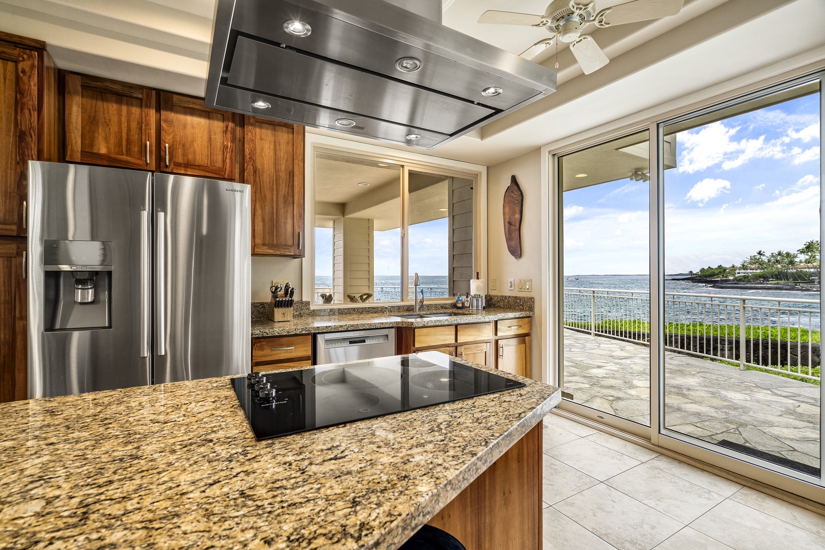 Kailua Kona Vacation Rentals, Ali'i Point #12 - Stainless steel appliances throughout!