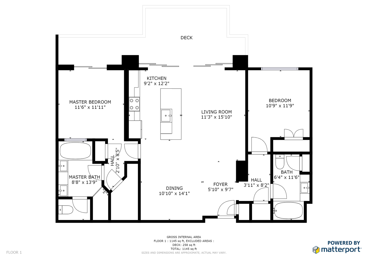 Kapolei Vacation Rentals, Ko Olina Beach Villas O724 - Floorplan of the Villa.