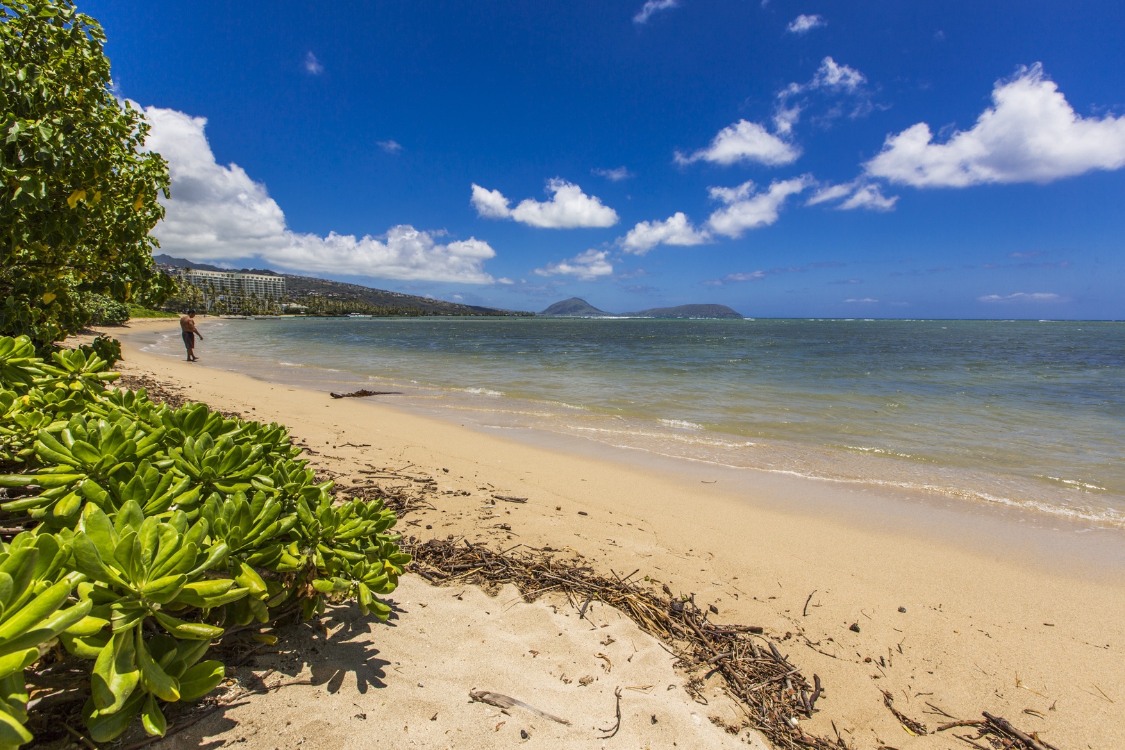 Honolulu Vacation Rentals, Kahala Mini Resort (5BR) - Soft sand and shallow turquoise water, minutes from your front door in Kahala.