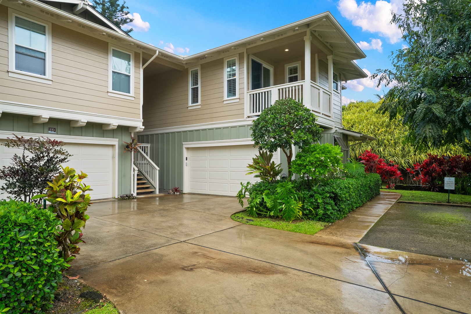 Princeville Vacation Rentals, Hale Kaua'i - Surrounded by tropical landscaping, this inviting retreat offers a peaceful North Shore setting.