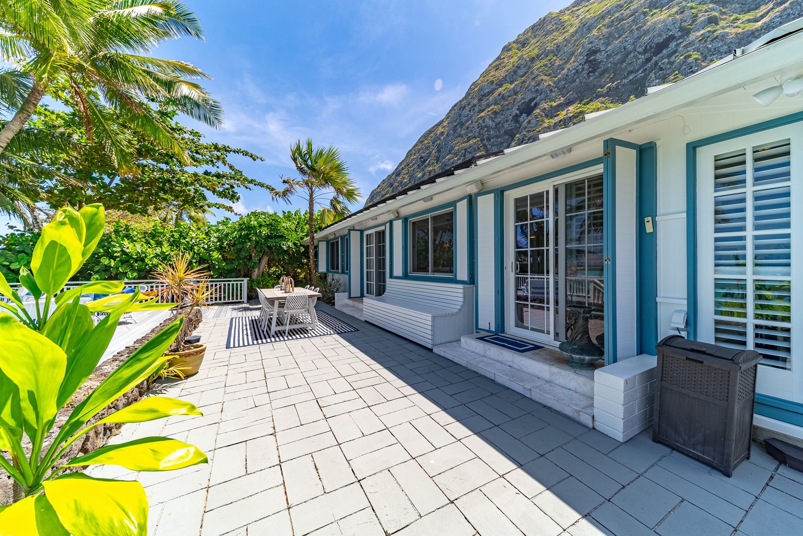 Waimanalo Vacation Rentals, Mana Kai at Waimanalo - Unveil the realm of refined living at Mana Kai, Waimanalo, where every design detail echoes a story of sophistication and comfort.