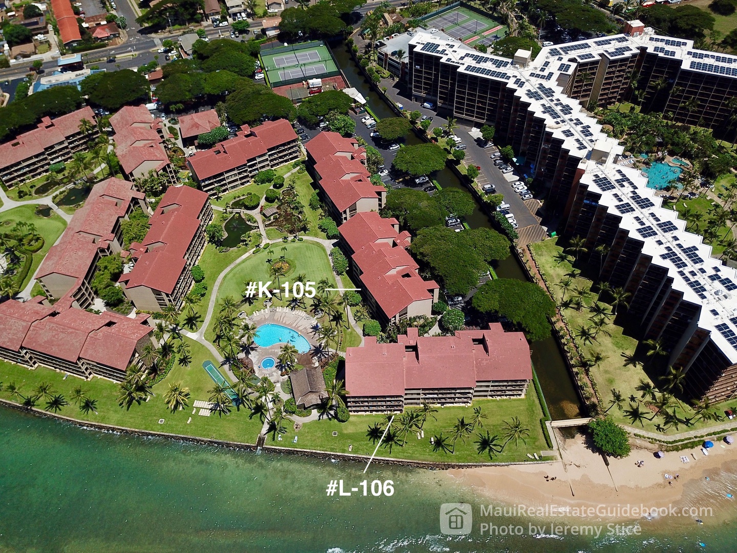 Lahaina Vacation Rentals, Papakea L-106 - Papakea L-106 Aerial view