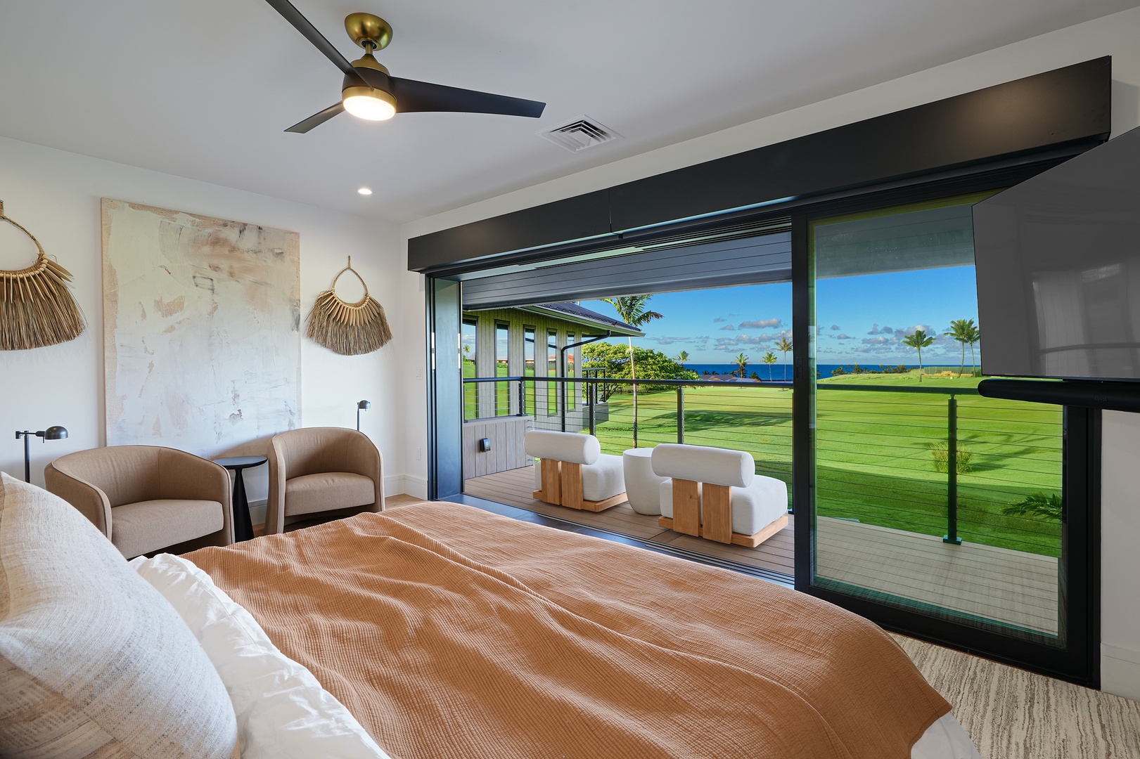 Koloa Vacation Rentals, Hale O Ka Nene - Sleep soundly in bright, breezy guest suite, where plush king bed and garden views cradle you into bliss.