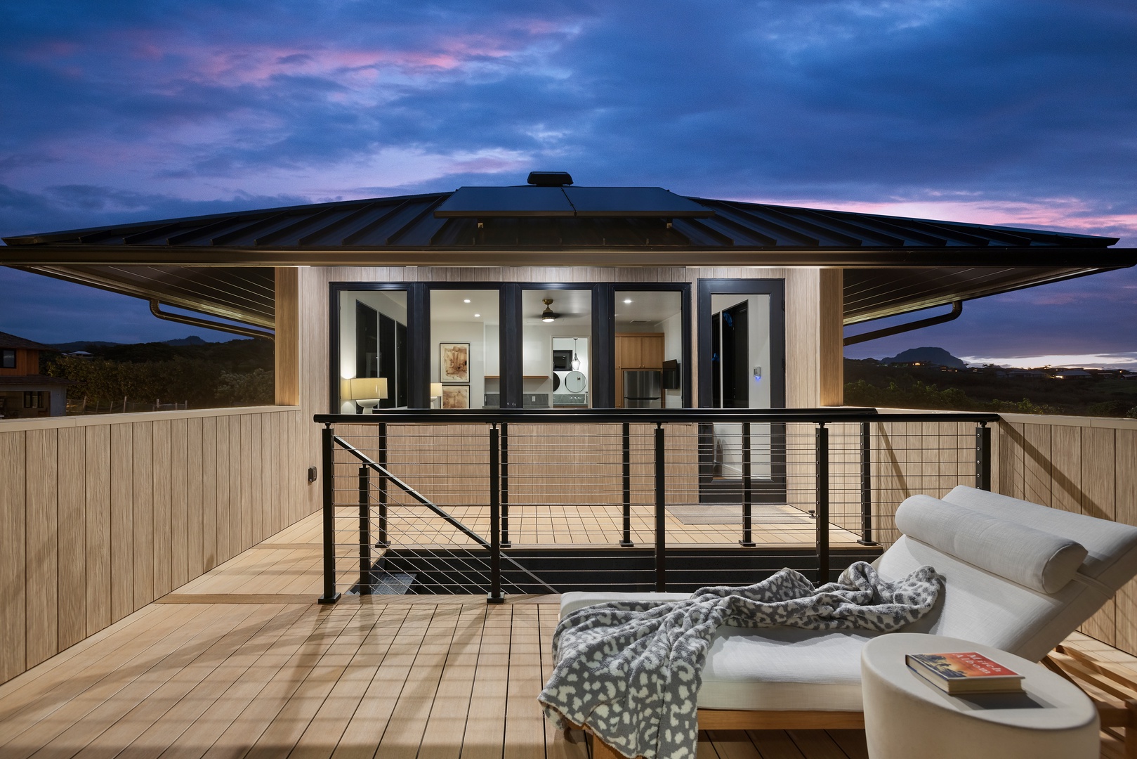 Koloa Vacation Rentals, Hale o ka Nene - Sip wine under painted skies on your private lanai, surrounded by the beauty of South Shore sunsets.