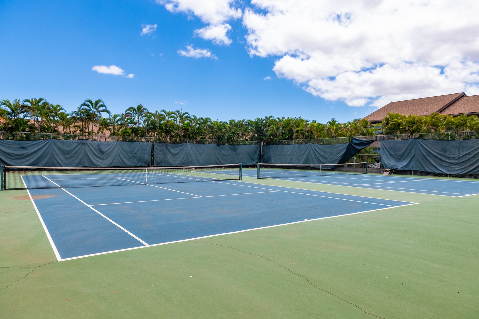 Kihei Vacation Rentals, Koa Resort 1B - Serve up some fun on the on-site tennis courts at Koa Resort.