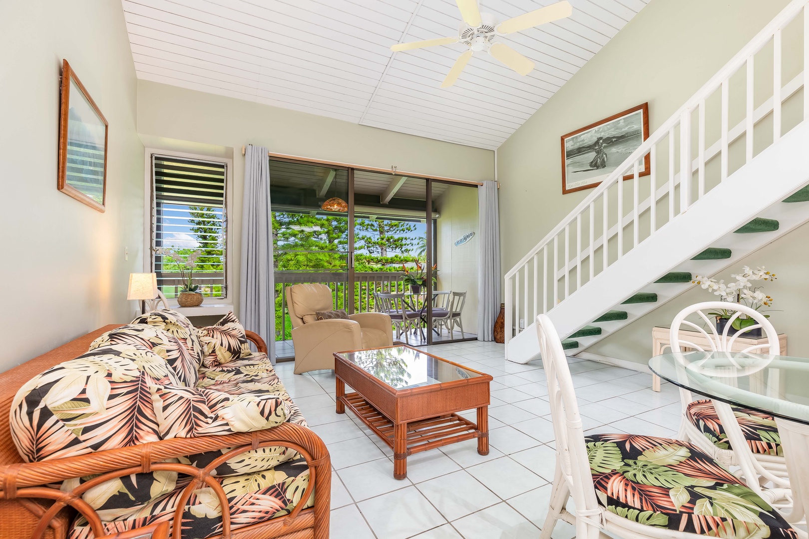 Kahuku Vacation Rentals, Ilima West Kuilima Estates #18 at Turtle Bay - Step into a two-story abode that boasts a fluid open floor plan, inviting connection and ease.