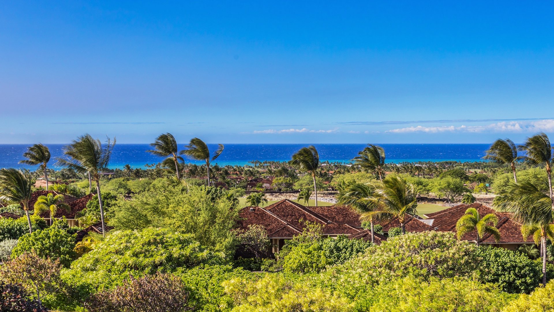 Kailua Kona Vacation Rentals, 2BD Hainoa Villa (2907B) at Hualalai Resort - Million Dollar View from Lanai.