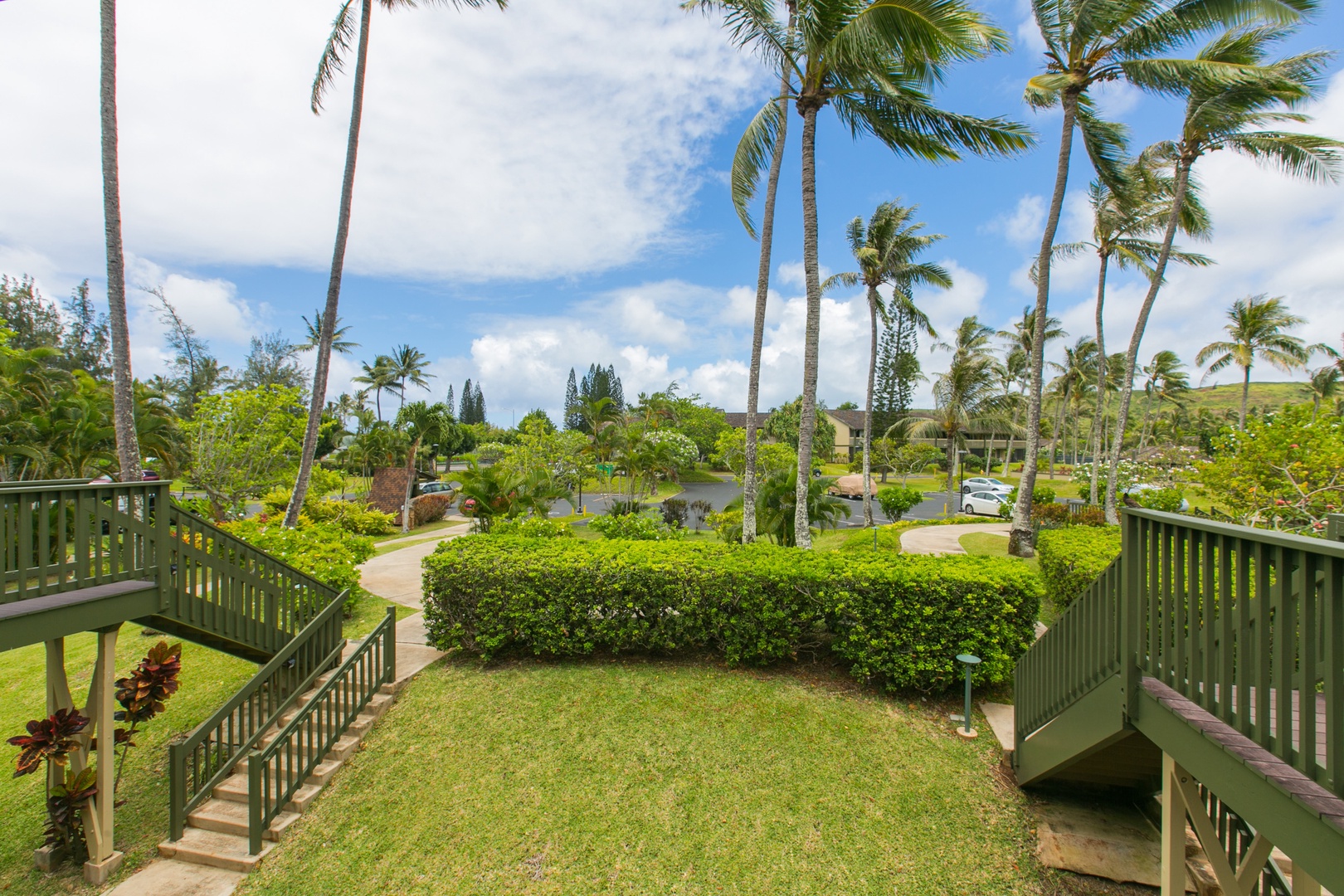 Kahuku Vacation Rentals, Ilima West Kuilima Estates #18 at Turtle Bay - Savor the tranquil garden vistas from the sanctuary of the main bedroom, a nature-lover's delight.