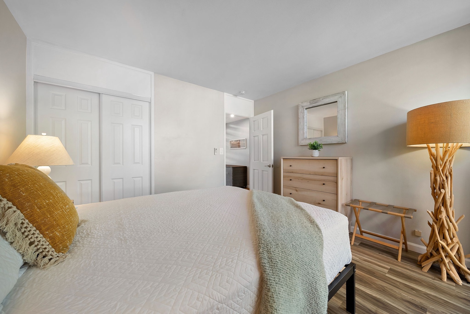 Kahuku Vacation Rentals, Kuilima Estates West #120 - Full sized dresser in the downstairs bedroom.