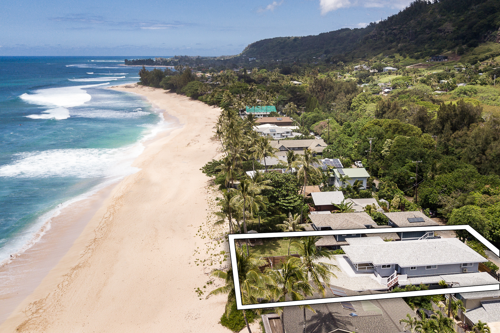 Haleiwa Vacation Rentals, Hale Nalu (Lower Level) - Wake up just steps from golden sand and rolling waves.