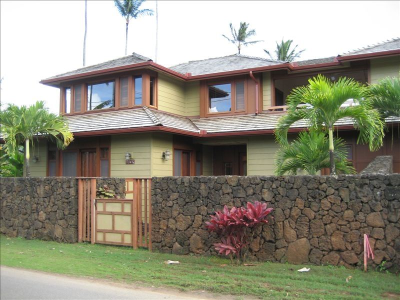 Hanalei Vacation Rentals, Hale Ylang Ylang TVNC-5108* - Entry fro Weke Rd