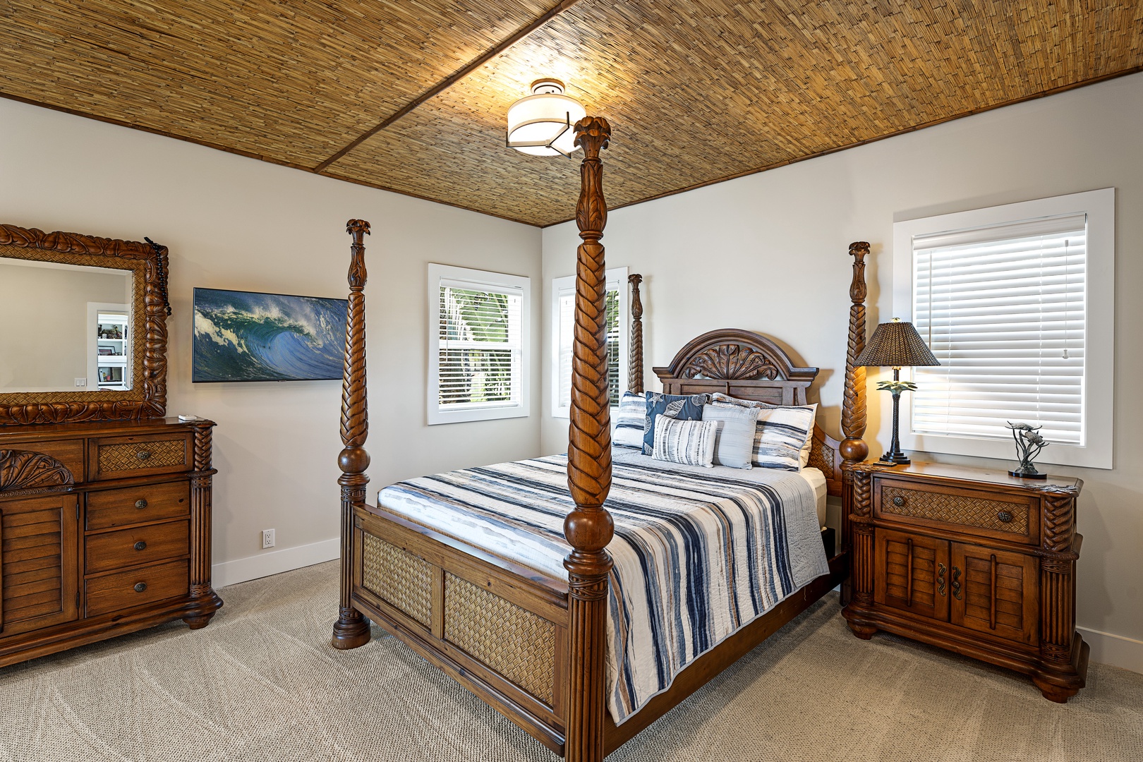 Kailua Kona Vacation Rentals, Ali'i Point #7 - Guest Bedroom with queen bed