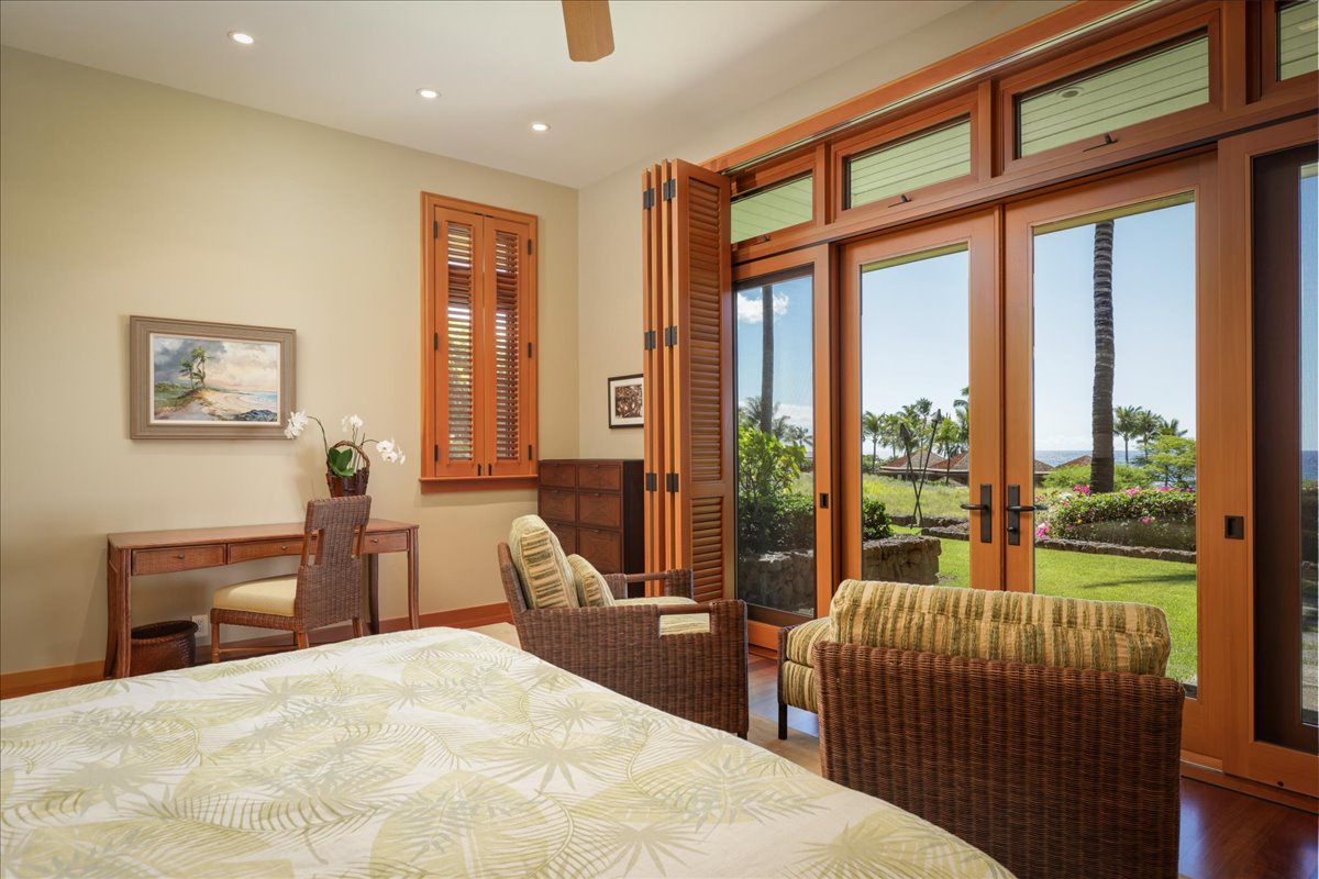 Kamuela Vacation Rentals, 5BD Estate Home at Mauna Kea Resort - Guest Suite 1-2 (lower level)