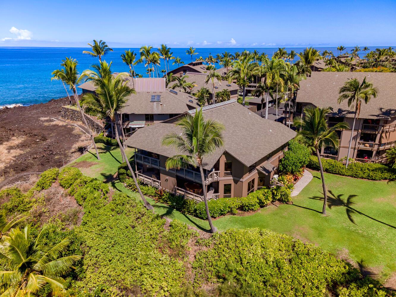 Kailua Kona Vacation Rentals, Kanaloa at Kona 3303 - Aerial view of your condo.