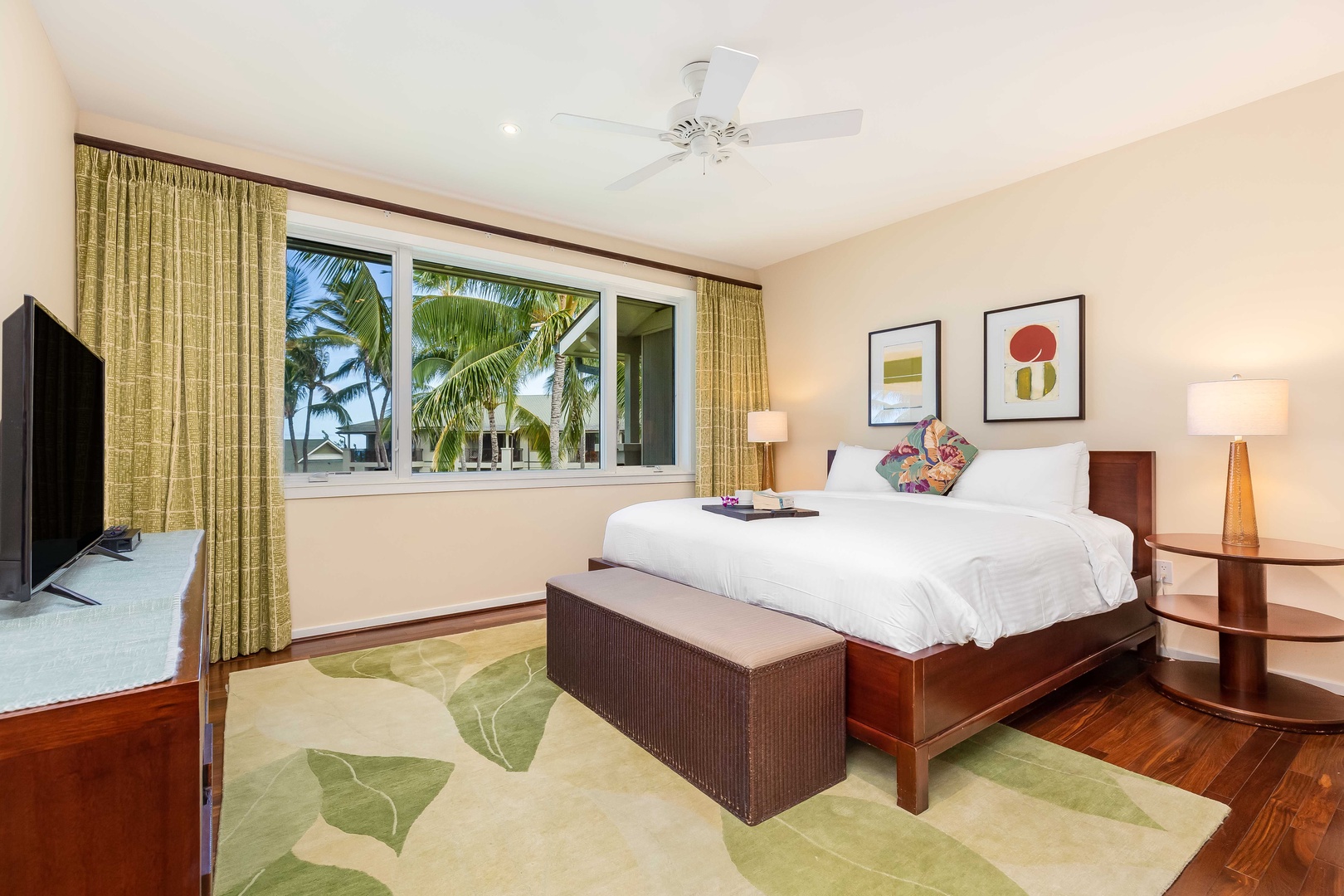 Kahuku Vacation Rentals, Turtle Bay Villas 308 - Primary bedroom