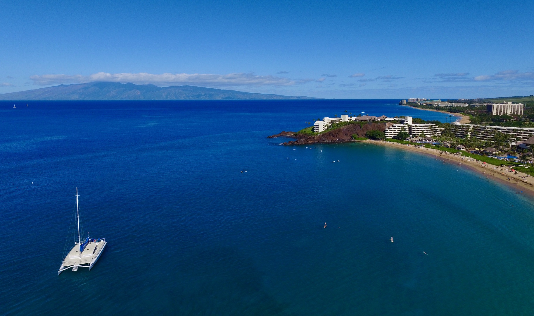 Lahaina Vacation Rentals, Kaanapali Royal Q-202 - Deep blue see view next to the Black Rock.