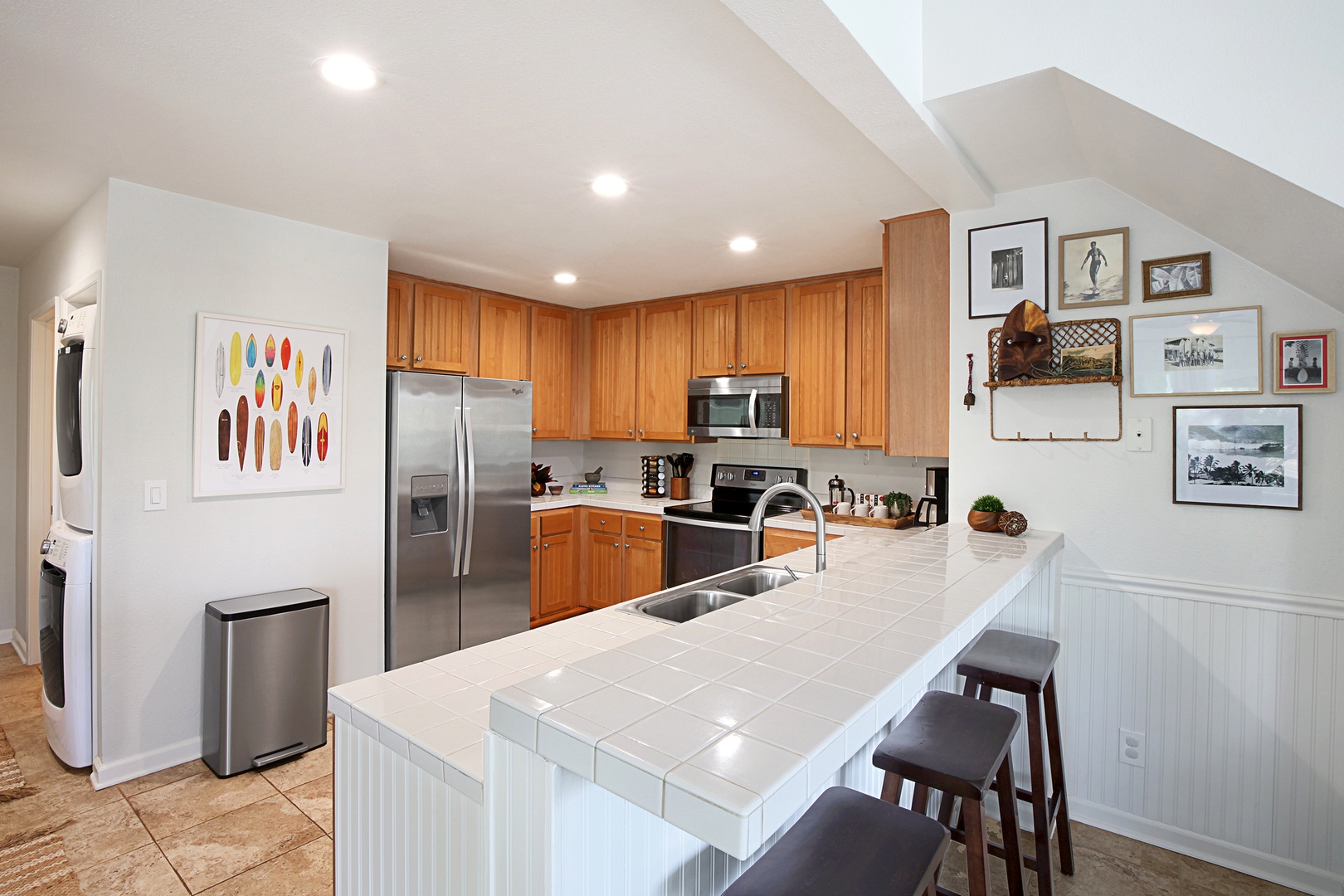 Koloa Vacation Rentals, Regency at Poipu Kai #323 - Kitchen