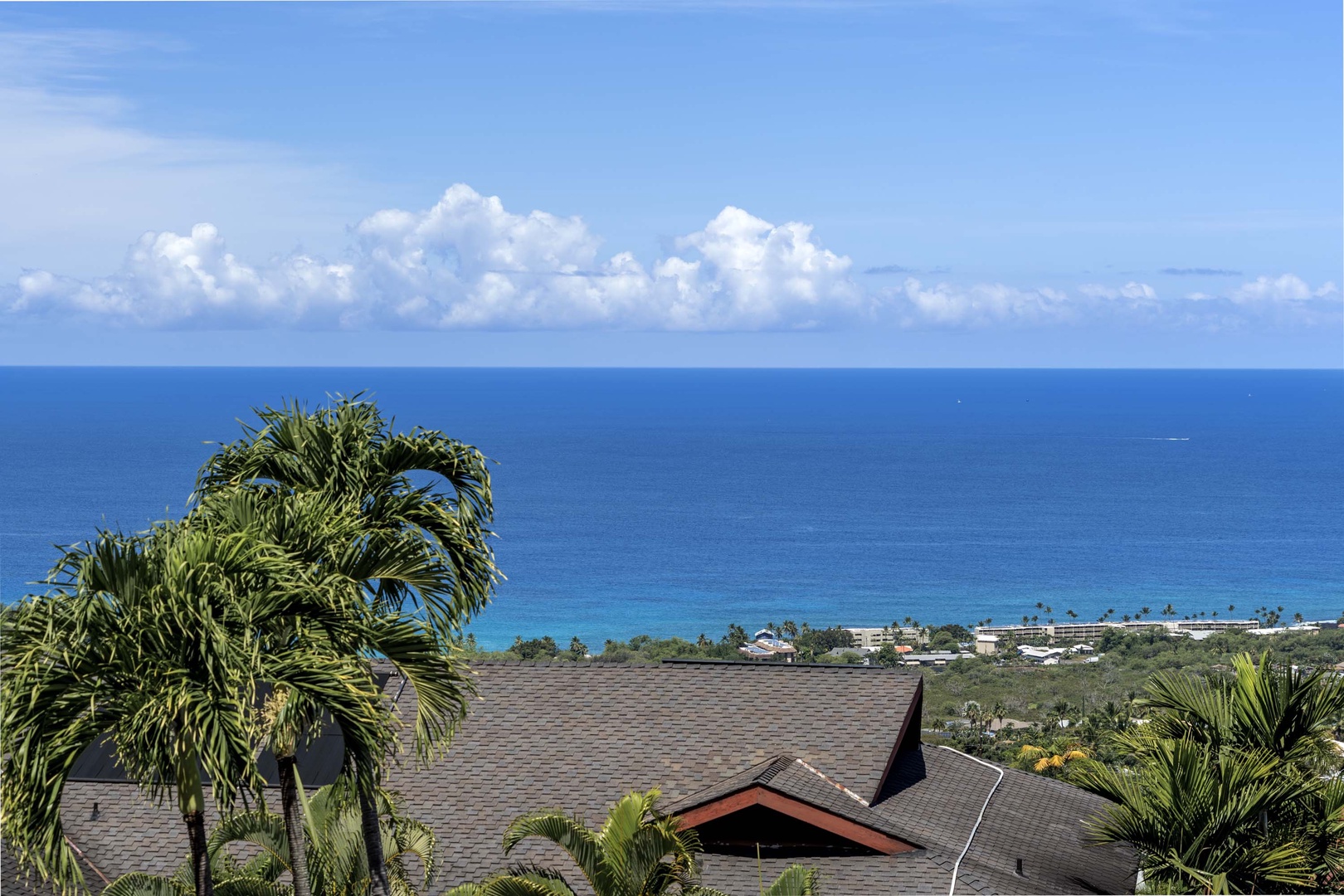 Kailua-Kona Vacation Rentals, Honu Hale - View from the bay window in the Junior Primary