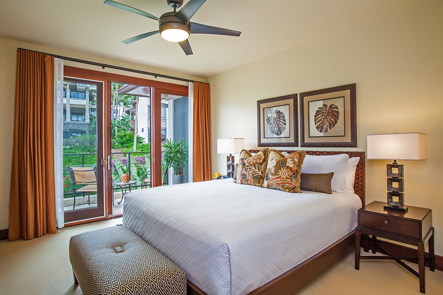 Wailea Vacation Rentals, Sun Splash C301 at Wailea Beach Villas* - Sun Splash C301 - Enter Into The Third Primary Bedroom