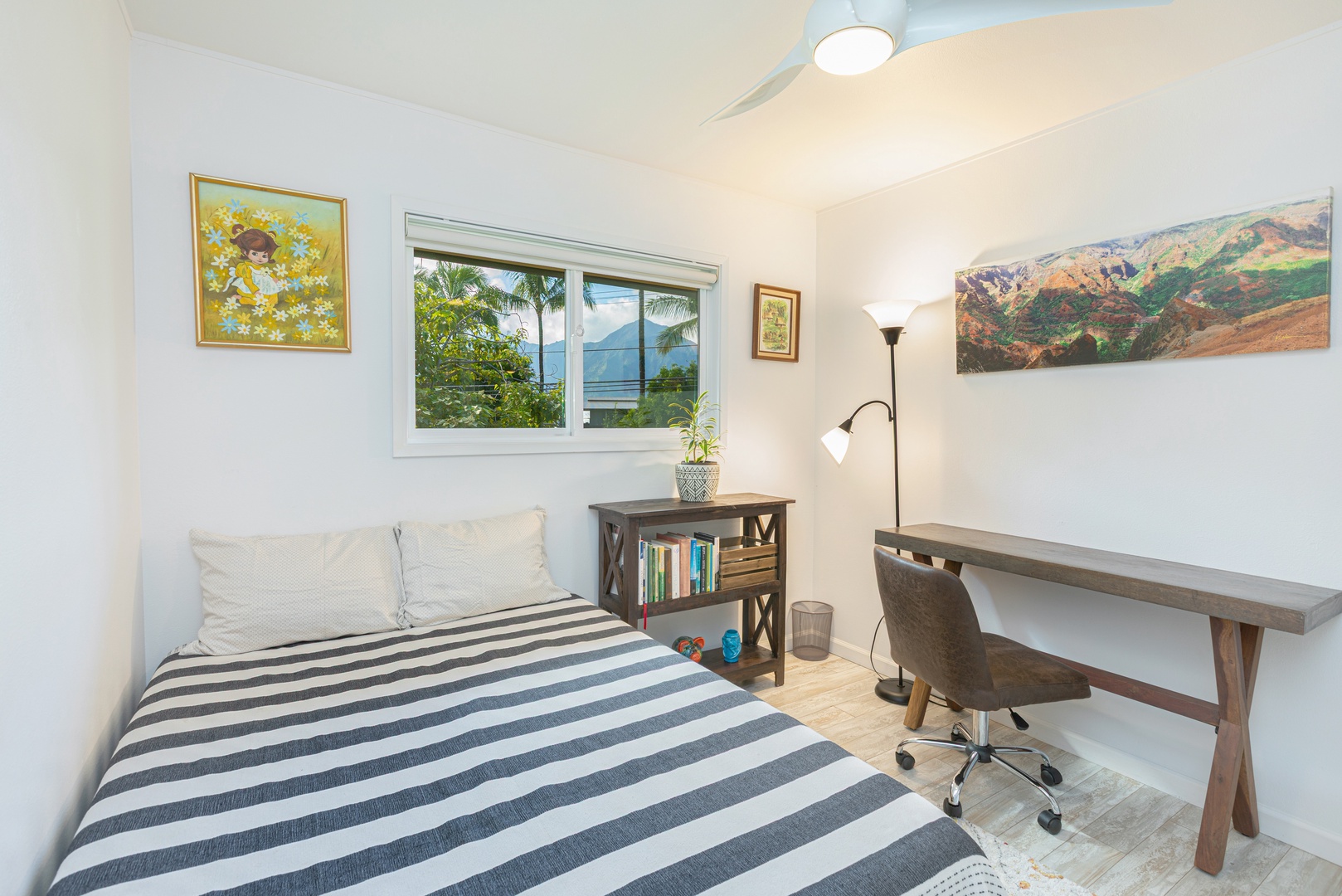 Princeville Vacation Rentals, Pohaku Kauai - Additional view of the third bedroom, showcasing its flexible layout and cozy vibe.