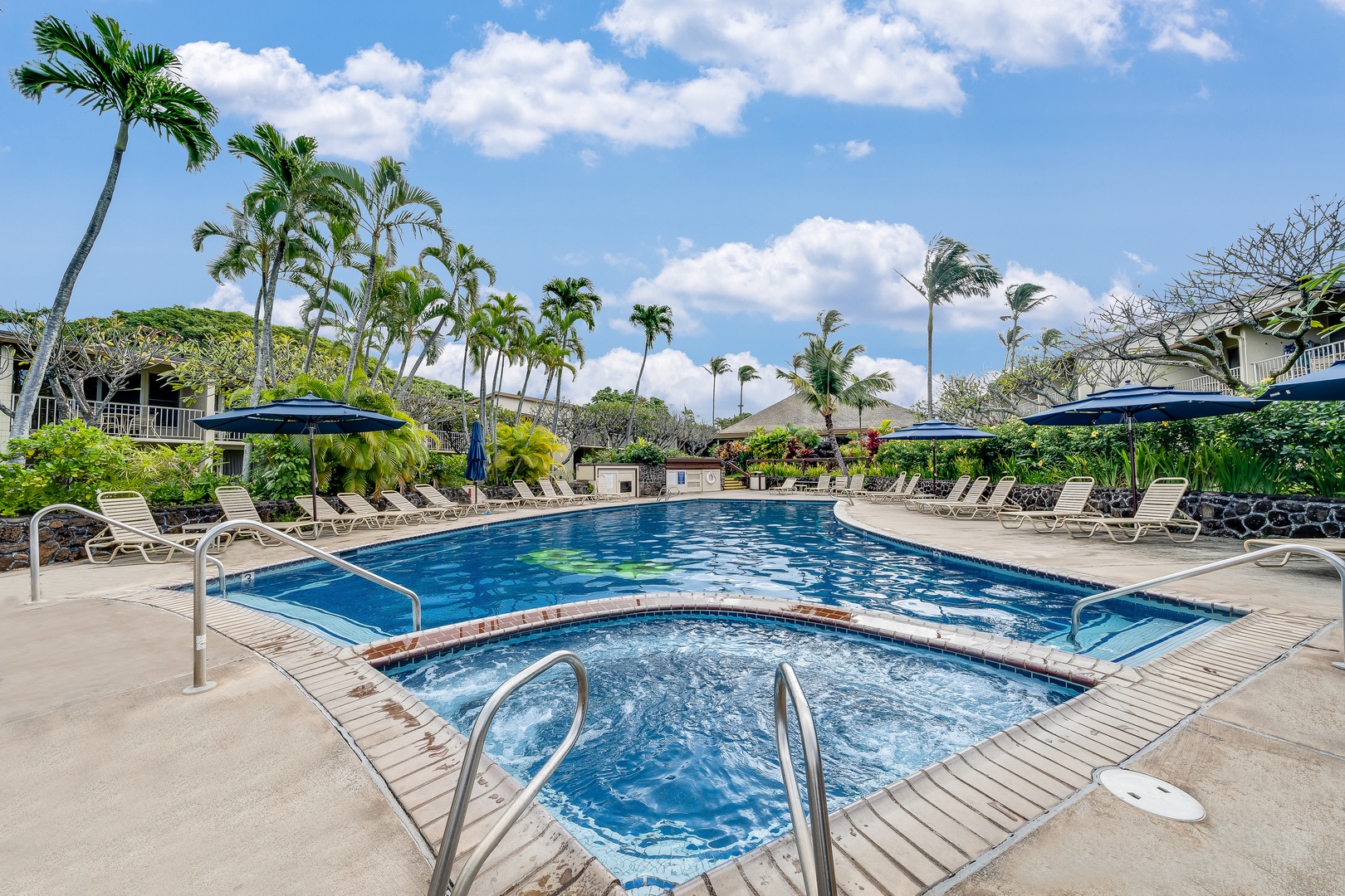 Lahaina Vacation Rentals, Napili Shores F-252 - The sparkling waters of the main pool near Napili Shores F-252 invite you to dive into relaxation.