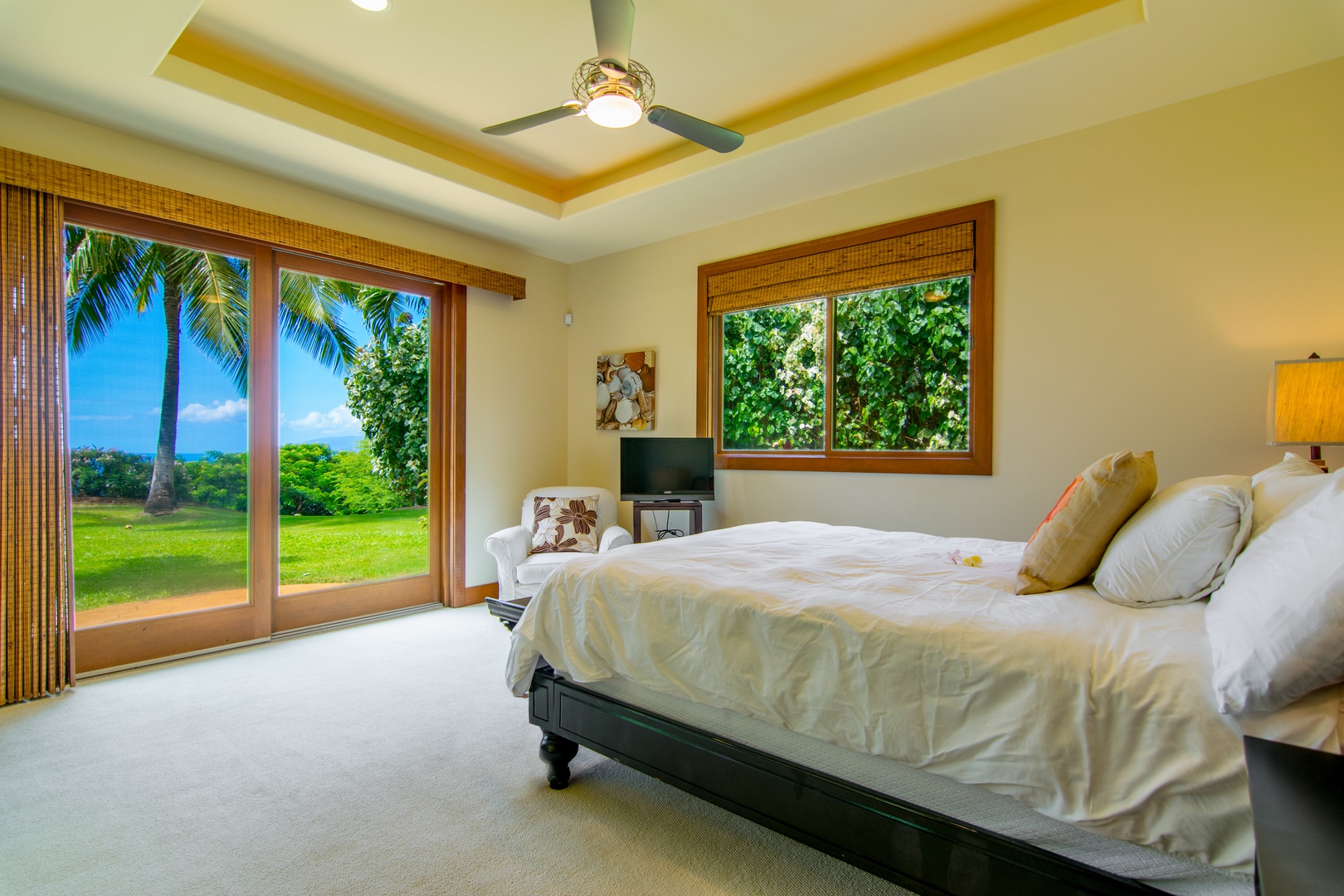 Lahaina Vacation Rentals, Makena Aloha Estate* - Bedroom with a View