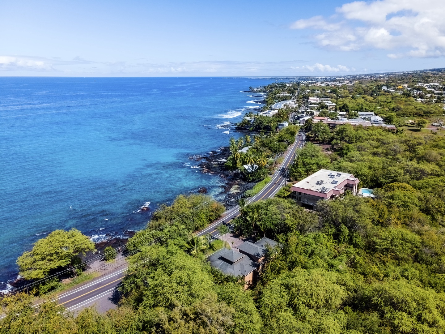 Kailua Kona Vacation Rentals, Lymans Bay Hale - Views of the coastline