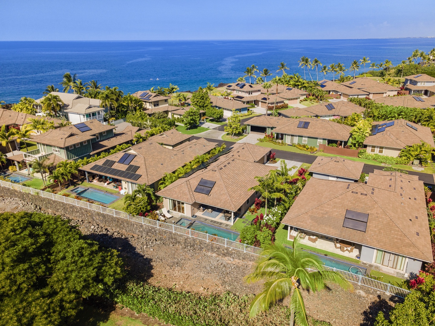 Kailua Kona Vacation Rentals, Kona Blue Vacations Holua Kai - Aerial