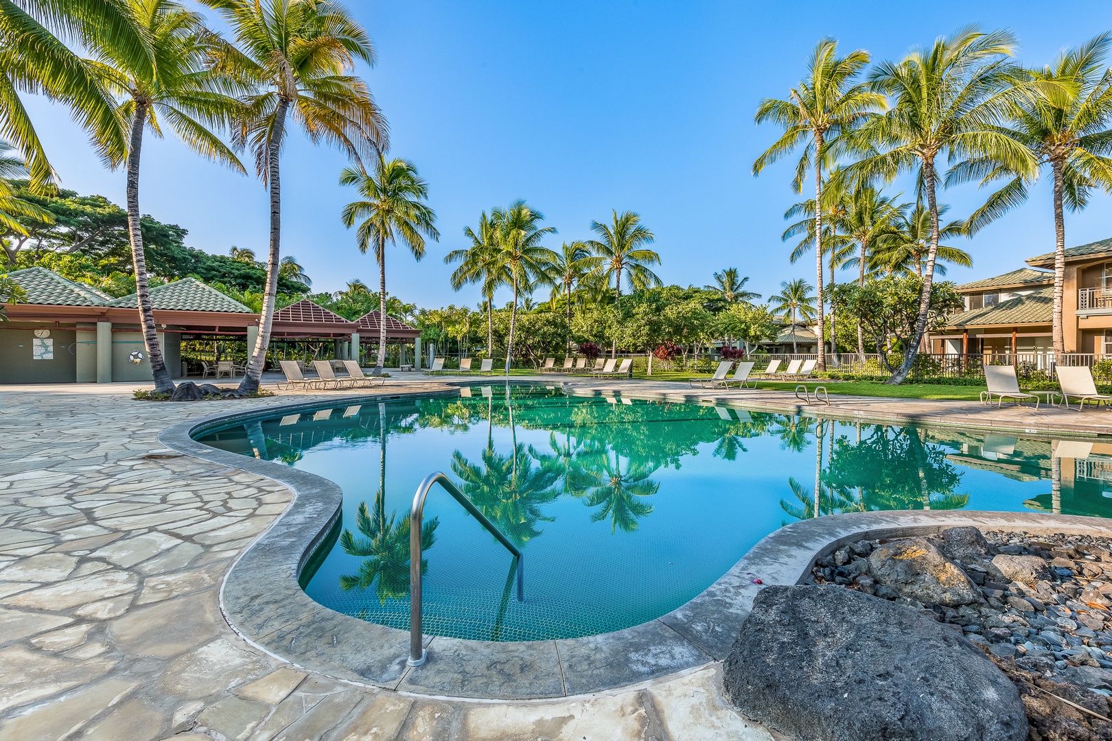 Kamuela Vacation Rentals, Mauna Lani Fairways #603 - The Fairways Spacious Lagoon Style Swimming Pool