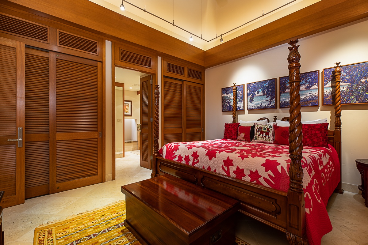 Kamuela Vacation Rentals, Mauna Lani Terrace A303 - Primary Bedroom