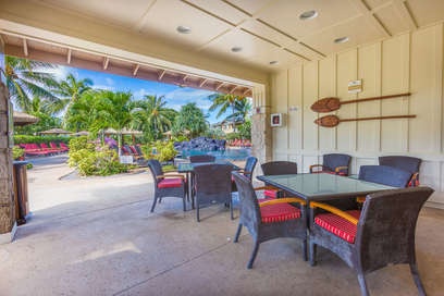 Kapolei Vacation Rentals, Ko Olina Kai 1029B - Bring your favorite book and read by the pool.